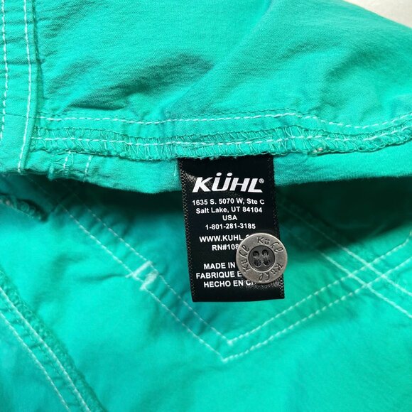 Kuhl Size 6 Teal Shorts 6" Inseam - Picture 11 of 11